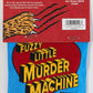 Blue Q Fuzzy Little Murder Machine Catnip Cat Toy. Premium Organic Catnip Grown in The USA, 100% Cotton Pouches, Kitty Graphics Sure to Delight Every Cat-Keeper.