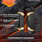 WENRONSTA Men's Ski Snow Jacket Winter Coat Warm Waterproof Windbreaker Mountain Snowboarding Hooded Hiking Traval