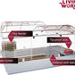 Living World - Deluxe Hybrid Habitat, X-Large - Rabbit, Guinea Pig, Chinchillas, and Small Animal Cage