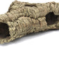 Reptile Terrarium Hideout Decor, Resin Wood Hide Decor for Reptiles, Fish, Amphibians, Small Animals (Medium)