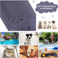 Chumia 8 Pcs Dog Towels for Drying Dogs Cats Pet Towels Bulk Puppy Microfiber Quick Drying Paw Bath Bathing Supplies Absorbent for Medium Pets(Gray,18 x 28 Inch)