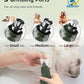 Casfuy Dog Nail Grinder Quiet - (45db) 6-Speed Pet Nail Grinder with 2 LED Lights for Large Medium Small Puppy Dogs/Cats, Professional 3 Ports Rechargeable Electric Dog Nail Trimmer with Dust Cap