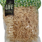 The Habitat Life - Natural Ribbon Cut Excelsior - for Birds, Hamsters, Gerbils, Rats & Other Small Mammals - Soft & Absorbent - Wood Fiber - Dye-Free & Safe - Medium - 1 Pack