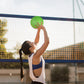 Size 5 Volleyball - Durable PU Leather, Indoor/Outdoor. Soft Control, Great Airtightness for Training/Games. Ideal for All Ages