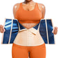 TrainingGirl Waist Trainer for Women Lower Belly Waist Trimmer Corset Tummy Wrap Workout Sweat Belt Band Sports Sauna Suit