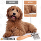 We Love Doodles Pet Dematting Comb and Pet Dematting Brush & Rake (Bundle) - Deshedding Undercoat Rake and Detangler Brush For Dogs, Comb Tool For Grooming, for Detangling Thinning and Shedding