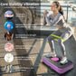 Vibration Plate Fitness Platform Whole Body Exercise Machine with 120 Speed Levels, Lymphatic Drainage, Fat Burning, and Weight Loss, Perfect for Women, Men, and Home Gym Exercise