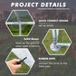 LEMBERI Metal Chicken Runs for Yard, Spire-roof Large Walk in Chicken coop cage for Outside,Galvanized Rabbits Duck Run and coops,Chicken Pen with Waterproof Cover for Outdoor,Backyard and Farm