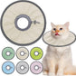 Lightweight Cat Cone Collar Soft, Soft Comfortable Cat Recovery Collar After Surgery, Elizabethan E Collar for Cats, Cone for Cats to Stop Licking (Khaki, Large)