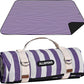 60”x 80” Picnic Blanket Waterproof and Foldable Beach Blanket, 5-Layer Outdoor Mat with Carry Strap for 6 to 8 Adults, for Camping, Park, Beach, Grass, Indoors…