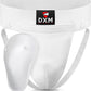 DXM SPORTS Groin Protector Cup Men, Boxing Kickboxing MMA Muay Thai Sparring Groin Guard, Ventilated Adjustable, Karate Fighting Training, Underwear Jiu Jitsu BJJ Protection