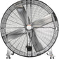 Maxx Air 60 Inch High Velocity Industrial Belt Drive Drum Fan | Heavy Duty Barrel Fan with Durable Rolled Steel Housing | Commercial, Garage, Workshop, or Warehouse Use | 19,000 CFM
