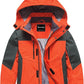 Pursky Boy's Waterproof Ski Jacket Kids Winter Snow Coats Fleece Raincoats Parka