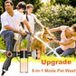 Dog Washing Hose Attachment, Pet Shower, Upgrade 8-in-1 Mode Dog Shower Attachment with 3.5oz 100cc Soap Dispenser, Replacement Hose Adapter for Pet Washing Irrigated Lawn Patio Car Cleaning