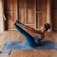 yogadesignlab YOGA DESIGN LAB | The Yoga Strap | Luxurious, Extra Long, Super Soft, Eco Printed | Studio Quality, Adjustable | Safely Stretch Further and Hold Longer | 8 ft Long