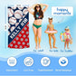 Personalized Beach Towel With Name, Custom Beach Towel with Name, Customized Baseball Microfiber Pool Towel, Quick Dry & Absorbent Swim Towel for Adult,Anniversary, Birthday, Summer Holiday,vacation