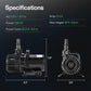 VIVOSUN 4500 GPH Submersible Water Pump, 220W Pond Pump, Ultra Quiet Aquarium Pump with 19FT. Lift Height for Pond Waterfall, Fish Tank, Statuary, or Hydroponics