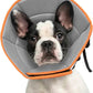 Dog Cone Collar S, Soft Cones for Large Medium Small Dogs,Adjustable Dog Cone Alternative to Stop Licking, Comfy Elizabethan Collar for After Surgery Wound Healing & Hot Spots Orange