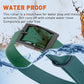 Dogline Biothane Waterproof Dog Collar Strong Coated Nylon Webbing with Black Hardware Odor- Proof for Easy Care Easy to Clean High Performance Fits Small Medium or Large Dogs, Hunter Green