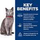 Hill's Science Diet Adult 7+, Senior Adult 7+ Premium Nutrition, Dry Cat Food, No Corn, Wheat, Soy Chicken & Brown Rice, 3.5 lb Bag