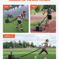 VEVOR Weight Sled, Steel Power Sled, Fitness Strength Training Sleds for Athletic Exercise Speed Improvement, Workout Fitness Equipment with Harness, Compatible with 1/2 in Weight Plates, Black