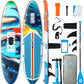 Niphean Inflatable Stand Up Paddle Board with SUP Accessories, Anti-Slip EVA Deck, 10’6’’ Inflatable Paddle Boards for Adults & Youth of All Skill Levels