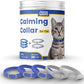 Calming Collar for Cats - 5 Pack, 150-Day Cat Calming Collar, Stress Relief & Anxiety Control for Cats, Calm Collars Cat (3 Blue & 2 Gray)