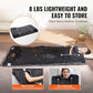 VEVOR Sauna Blanket, Compact Infrared Home Sauna with Oxford Fabric, Features Arm Openings & Carbon Fiber Warmers, Temp Settings 95-176℉, Timer 5-60 Mins, 75x35 inches