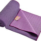 Hugger Mugger Yoga Towel - Ultraviolet - Soft, Absorbent, Fast Drying, Non-Slip Backing, use by iteself or Over a Yoga mat, hot Yoga, Helps with Slippery Hands and feet