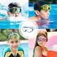 NSSIW Swim Goggles Swimming Kids-Goggles: Anti Fog No Leak with Nose Clip Earplugs for Girls Boys Youth 6-14 3 Pack