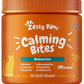 Zesty Paws Calming Chews for Cats - Composure & Relaxation for Everyday Stress & Separation - with Ashwagandha, Organic Chamomile, L-Theanine & L-Tryptophan – Bacon - 60 Count - Cat