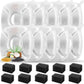 20 Pcs Cat Water Fountain Replacement Filters-10 Pack Water Fountain Filters 10 Pack Pre-Filter Sponges, pet fountain replacement filters Fit for 95oz/2.8L Cat Pet Fountain