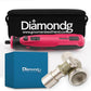 Diamondg Cordless Dog Nail Grinder with Quiet Sound & LED Tip for Large & Small Dogs, 4hrs. Runtime, 2 Bits Included, Pink