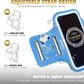 TRIBE Water Resistant Cell Phone Armband Case Running Holder for iPhone Pro Max Plus Mini SE (13/12/11/X/XS/XR/8/7/6/5) Galaxy S Ultra Plus Edge Note (21/20/10/9/8/7/6/5) Adjustable Strap & Key Pocket