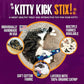 Kitty Kick Stix 15" Catnip Kicker Toy – Set of 2 | Handmade in USA | Interactive Cat & Kitten Toy | Durable Kicker Packed with 100% Potent Catnip for All Breeds (Light/Dark Mix)