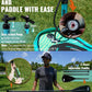 BM Paddle Board Inflatable Stand Up Paddle Board, SUP Paddleboard for Adult, Premium Accessories | Non-Slip EVA Deck & Foam Handles, Camera Mount, Double Action Pump, 85L Travel Backpack