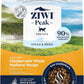 ZIWI Peak Steam & Dried Cat Food – Cage-Free Chicken w/Whole Mackerel - High Protein, Skin & Coat Health, Low Carb, for All Life Stages (28.8oz)