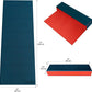 Foldable Yoga Exercise Mat – Lightweight, Anti-Slip, and Easy to Store for Yoga, Pilates, Home Workouts, and Floor Exercises