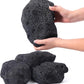 6-8 Inches Large Natural Black Lava Rock 4 PCS Aquarium Rocks for Aquascaping, Aquarium Landscaping, Terrariums, Fish Tank Decoration, Vivariums, Paludarium, Reptile and Amphibian Enclosures