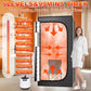 Portable Steam Sauna Box for Home: Full Size Sauna Tent for Personal Spa - Fast Heating Sauna Box with 3L Steamer, Folding Chair, Remote Control, 32" x 32" x 71"