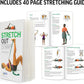 OPTP The Original Stretch Out Strap with Exercise Book, for Flexibility and Mobility Exercises. Stretch Out Straps for Physical Therapy, Yoga Stretching Strap and Knee Therapy Strap. Made in the USA