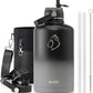 Insulated Water Bottle with Straw Lid, Modern Double Vacuum Stainless Steel Water Flask, Simple Half Gallon Water Jug, Metal Thermo Canteen Mug,87oz Sports Bottle