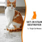 Nature’s Miracle Set-In Stain Destroyer, 1 Gallon, For Cat Messes, Oxy Formula With Orange Scent
