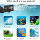 AQQA Aquarium Wave Maker,3W/5W/10W/15W Suction Cup Fish Tank Single Powerhead Pump，110V/60Hz Ultra Quiet Submersible Circulation Pump,360°Adjustable For Freshwater Saltwater Black