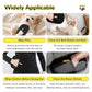 Pet Hair Remover Brush- Pet Hair Removal Glove, 4 in 1- Reusable Hair Remover Brushl with 17inch Long Handle, Electrostatic Gloves Pet hair for Furniture, Couch, Carpet