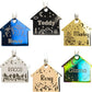 Personalized Dog Tag with 5 Lines of Custom Deep Engraved Durable Stainless Steel Pet ID Name Tag Designer Small Size House