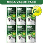 Fedicelly Lint Rollers Pet Hair Extra Sticky Refills,Mega Value Set 600 Sheets for Cat and Dog Hair Removal,100 Sheets Per Roller (Pack of 6)