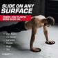 Core Sliders by Beast Gear – Double Sided Gliding Discs for Abdominal Exercises - Carpet and Hard Floors