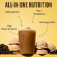 VitaHustle ONE Protein Coffee - Superfood Meal Replacement Powder, Plant Based Protein Shake Powder, Vegan. Superfoods, Vitamins, Ashwagandha, Functional Mushroom Blend (Cafe Latte) 15 Servings