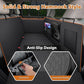 Dog Cover for Car Backseat with Crossbar Design, Hard Bottom Car Seat Cover for Dogs with Back seat Extender, Waterproof Dog Hammock for Full-Size SUV, and Truck